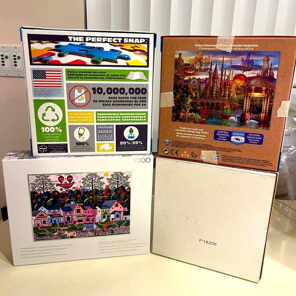4 Jigsaw Puzzles Bundle Set - Wysocki, Ciro Marchetti, etc - Picture 2 of 9
